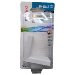Legrand Wiremold On-Wall Wiring PVC Inside Elbow White NMW7 [104]
